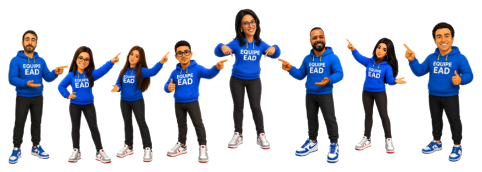 Mascotes da Equipe EAD